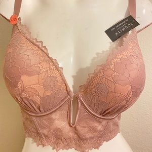 NWT Taupe Lace Bralette/ Bra